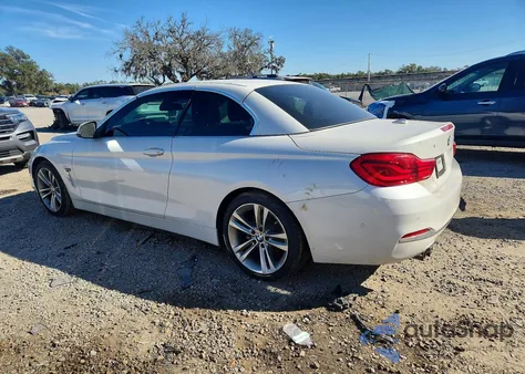 2018 BMW 430I z USA, uszkodzony, nr VIN WBA4Z1C58JEC58887